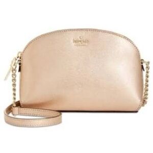 Kate spade Women's Rose Gold Leather Crossbody Bag